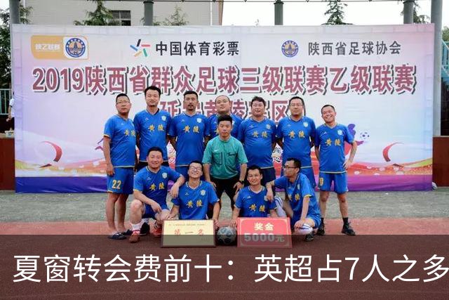 夏窗转会费前十：英超占7人之多，3人上亿！还会有亿元炸弹吗？